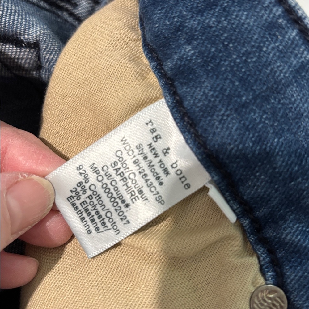 Rag & Bone Dark Blue jeans 26 - Picture 7 of 9